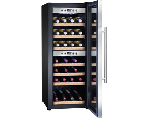 CASO WineMaster 38 wijnkoeler, 38 flessen, 60 W, BxHxD 39,5 x 104 x 63 cm