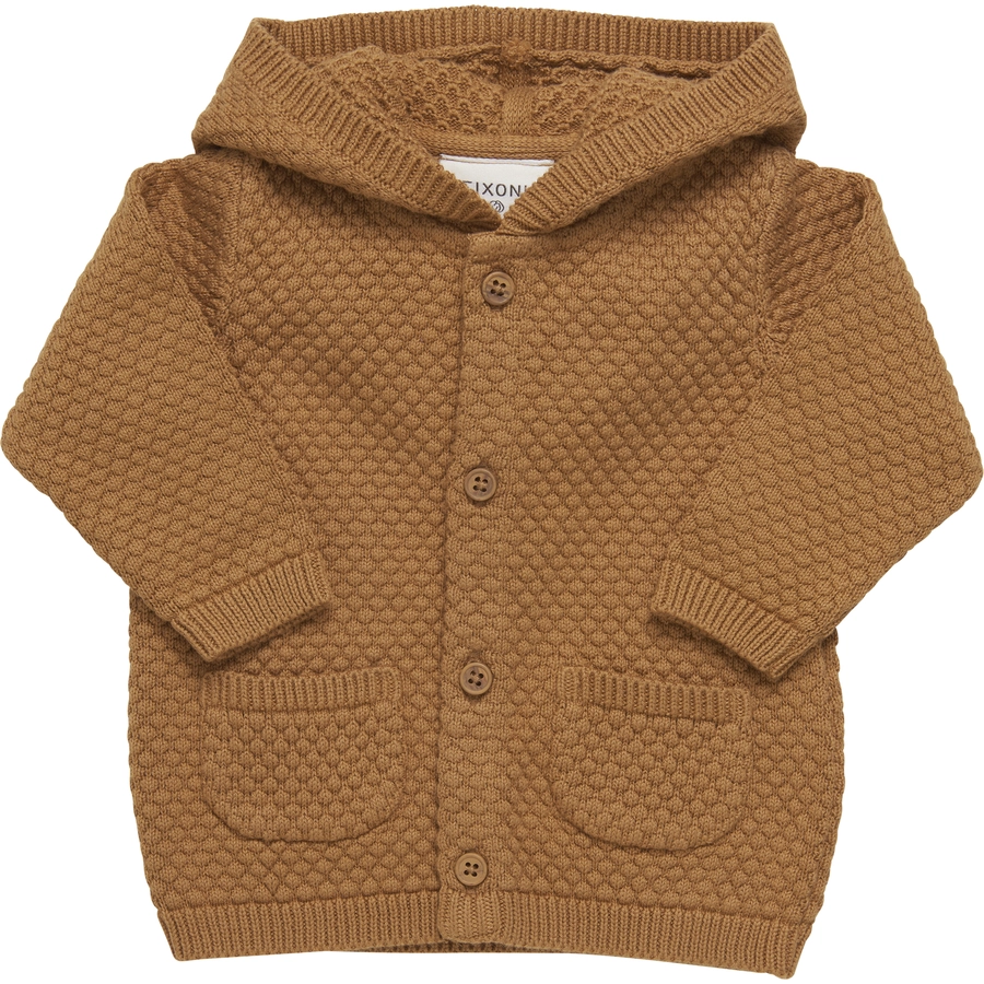 Fixoni Strick Cardigan Grape Lion