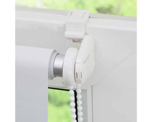 Klembeugelset voor Lichtblick Klemmfix rolgordijn, wit