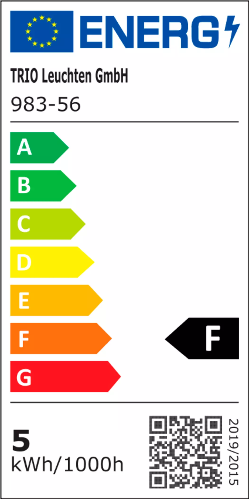 LED-Tropfenform E14/5 Watt/Energie F