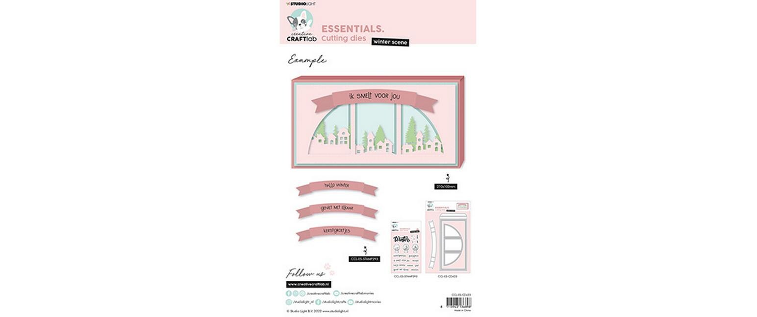 Stanzschablone Shadowbox Essentials 212x142x1 mm, 1 StückStanzformen