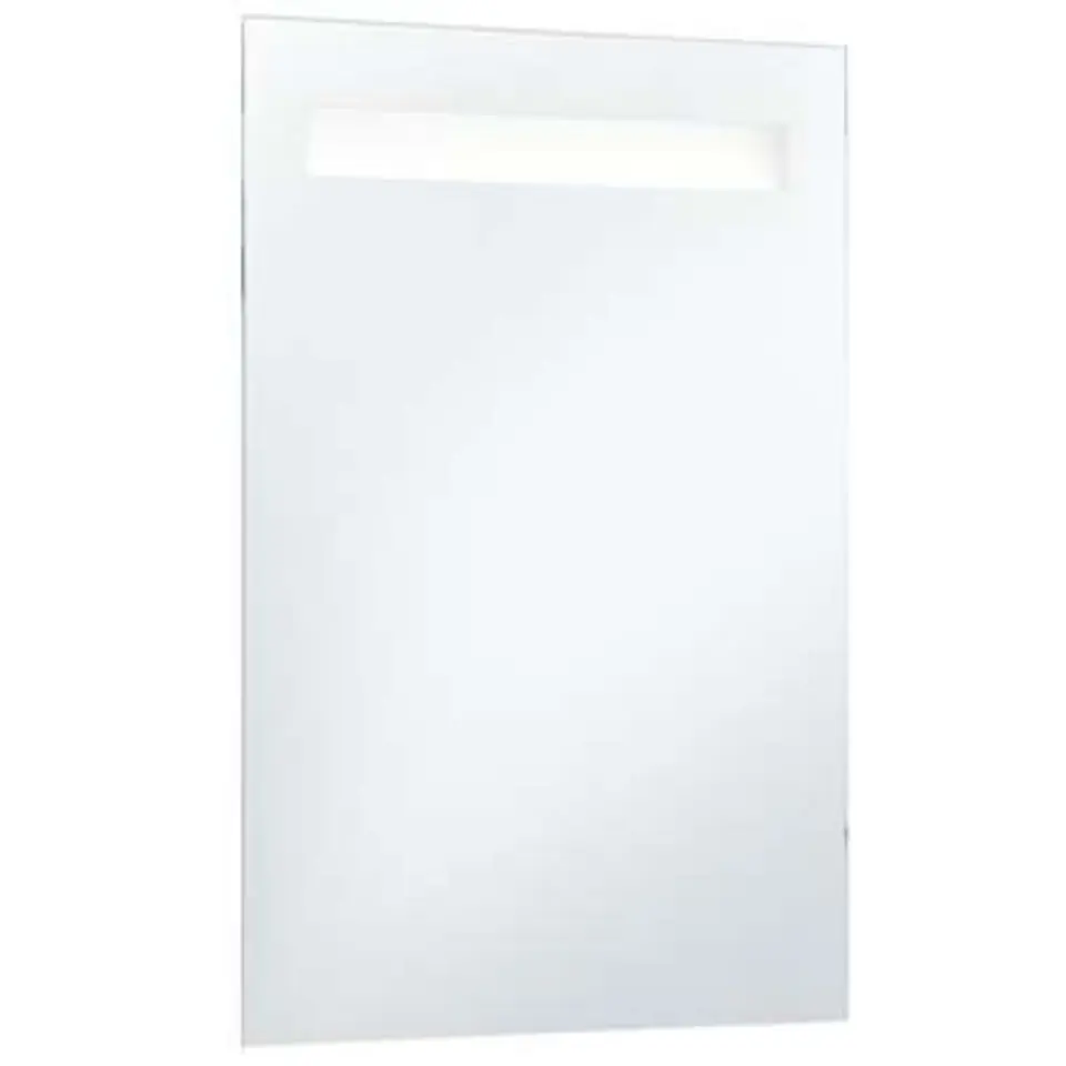vidaXL - Badkamerspiegel - Zilver - Glas - 60 x 100 cm