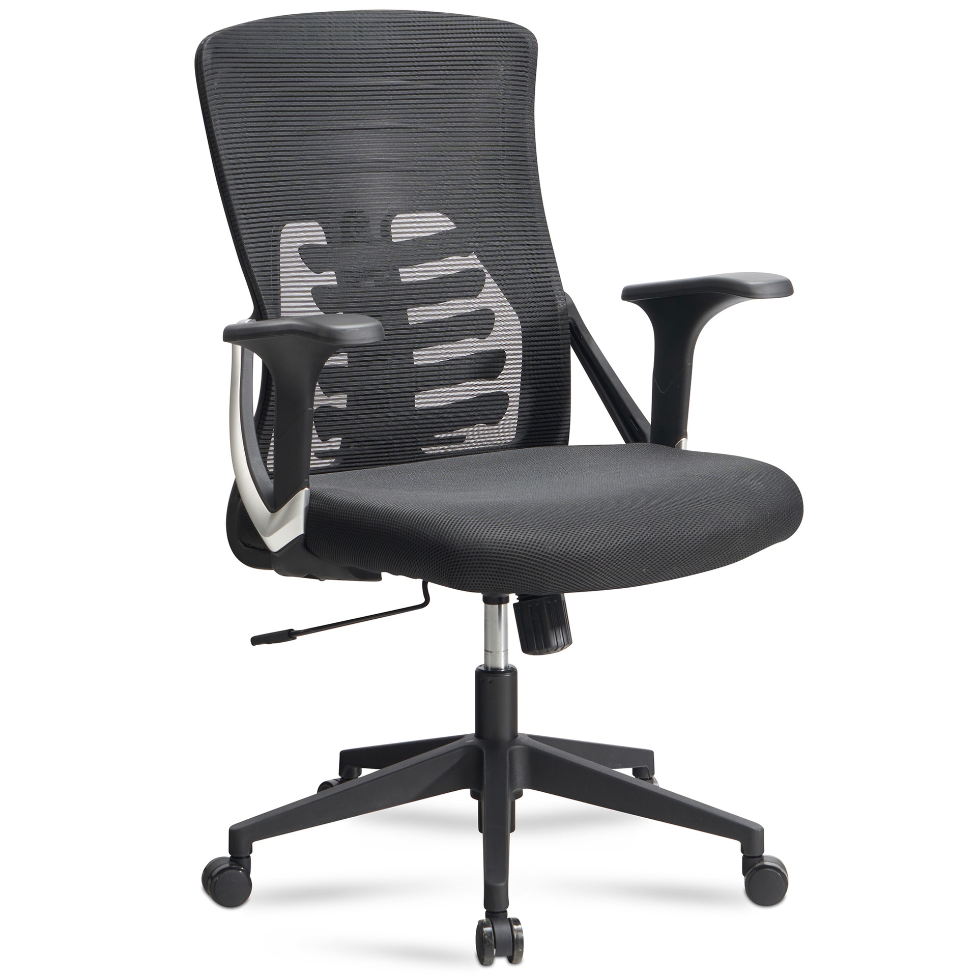 Bürostuhl 65x104x65 cm schwarz