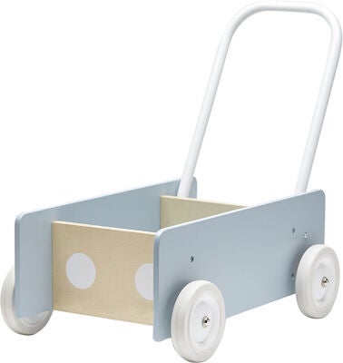 Kids Concept Lære-Å-Gå-Vogn, Blå