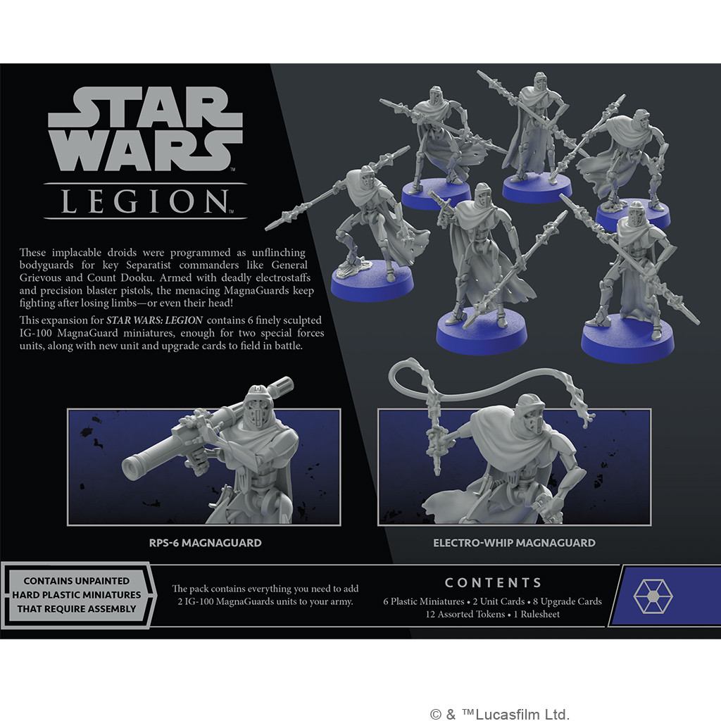Star Wars Legion : IG-100 Magnaguards Unit Expansion