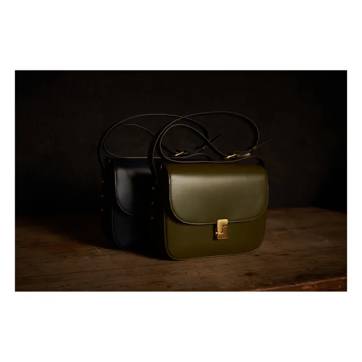 Soeur Sac Bellissima Mini Cuir | Vert olive