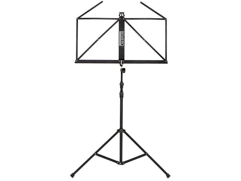 Bemero Notenständer MSS-8090BK Klassischer, faltbarer Notenständer