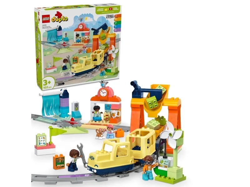 LEGO Duplo 10428 Stort interaktivt lokalbanetog