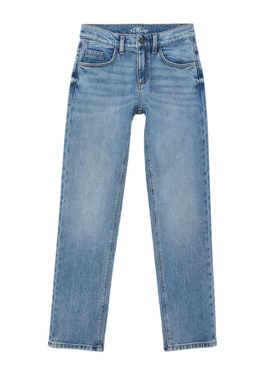 s.Oliver regular fit jeans medium blue denim
