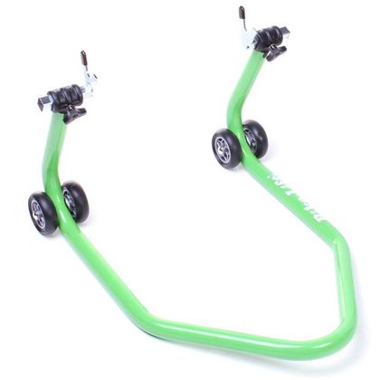 Béquille Bike Lift RS 17 VERT AVEC SUPPORT V Universel - Vert