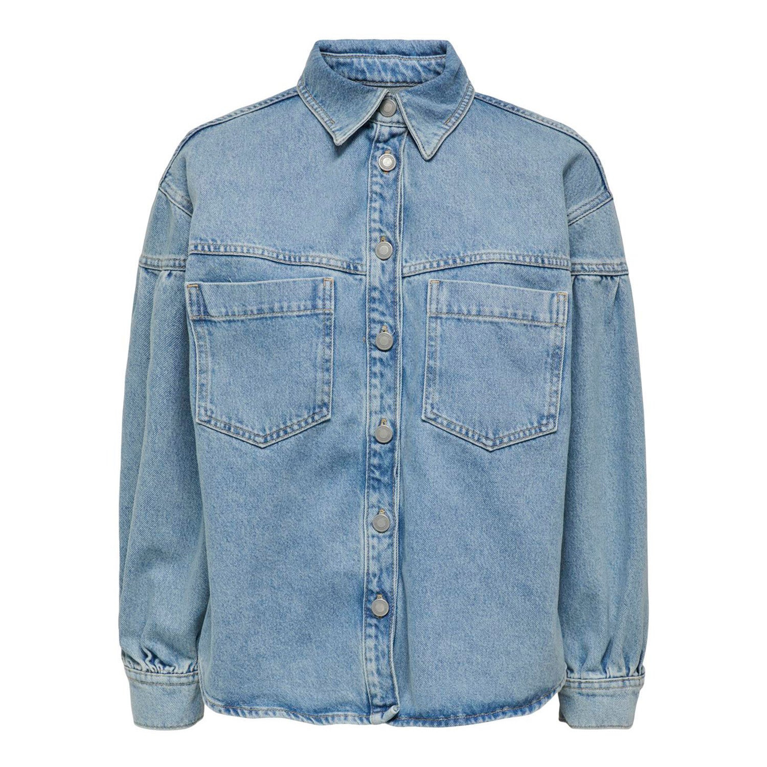 ONLY  Anni Long Sleeve Shirt Denim Jacket