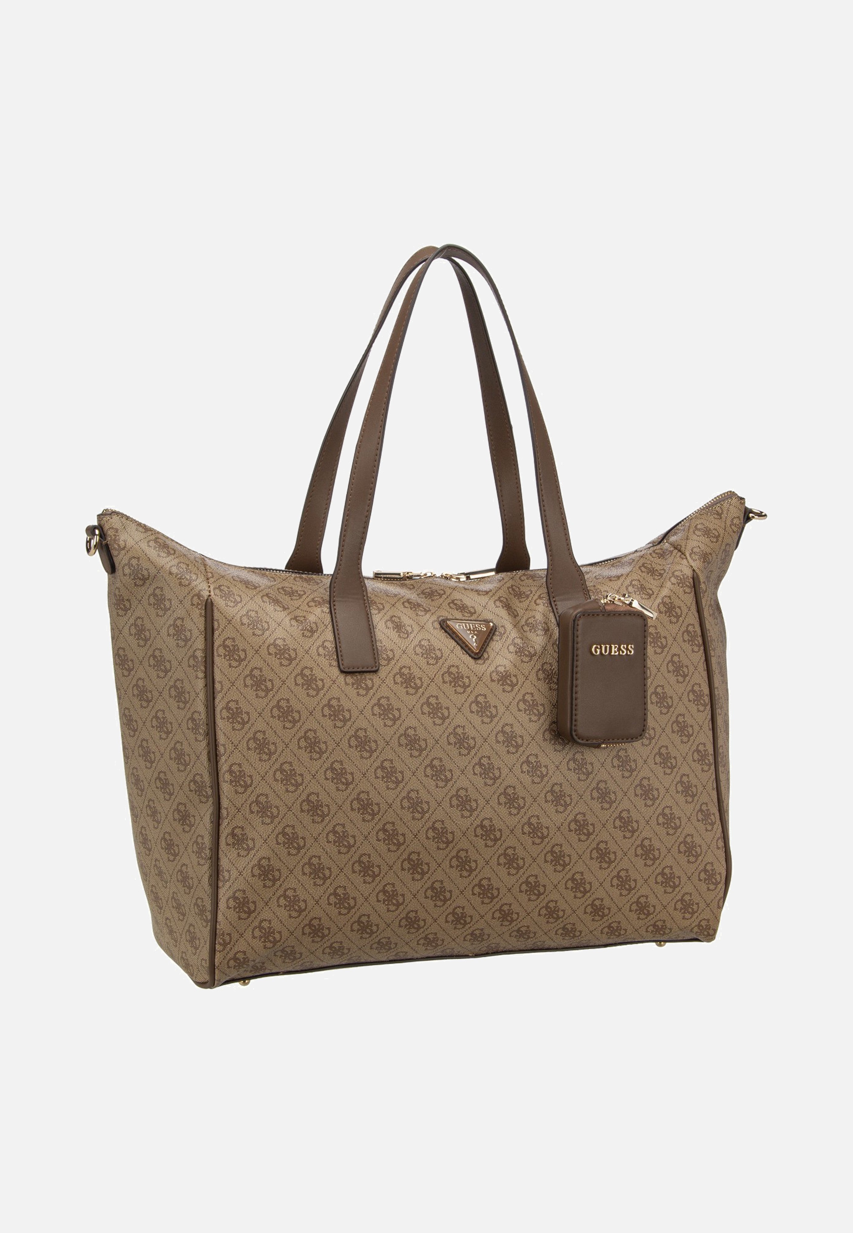Latona Carryon Large Tote Latte Logo - Shopper
