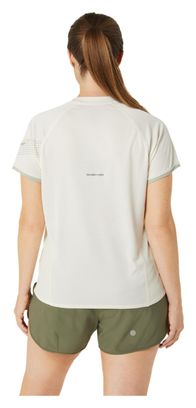 Maillot manches courtes Femme Asics Run Icon Beige