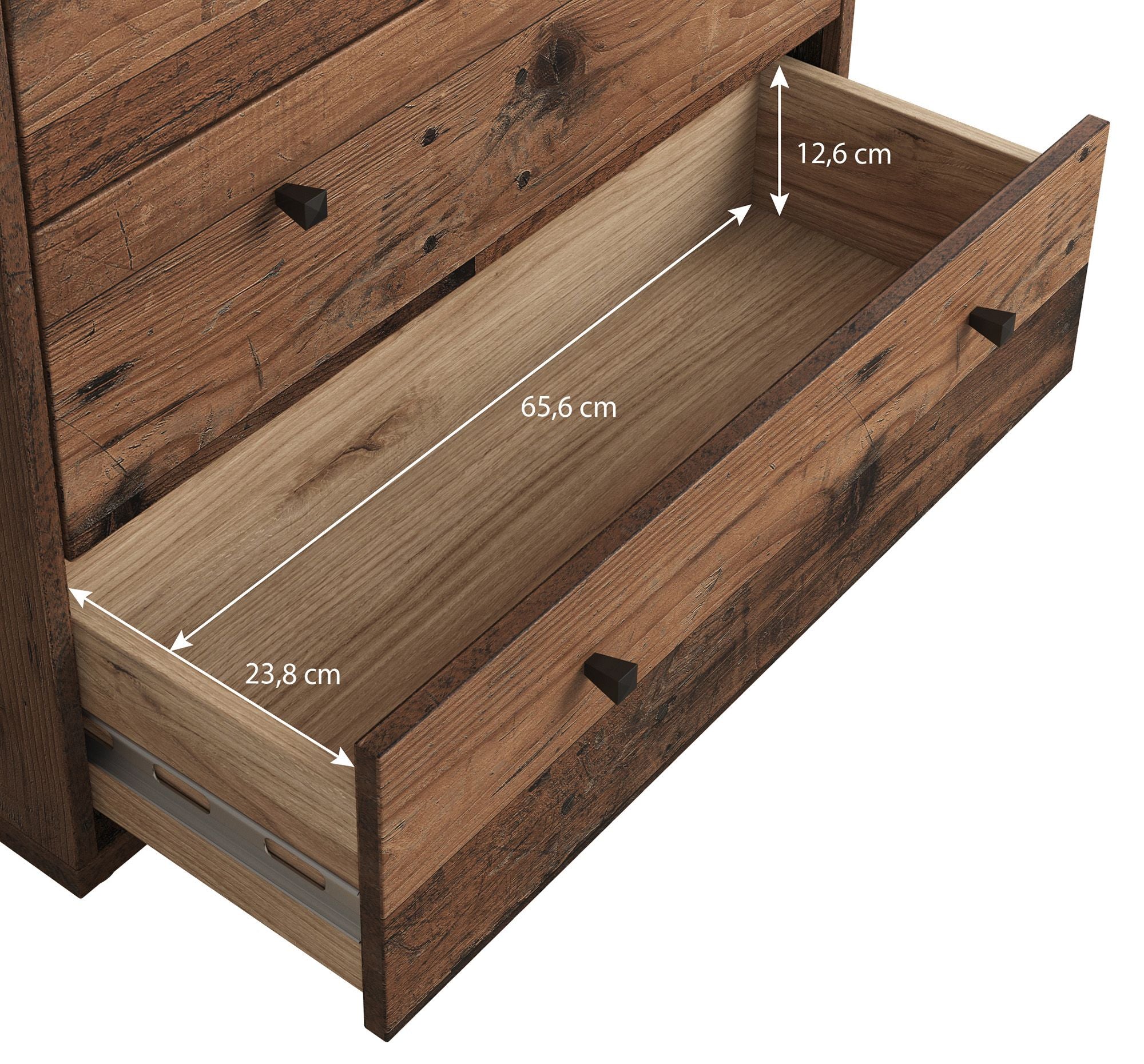 Tonga - Ladekast - Old wood - 74x35x86 cm