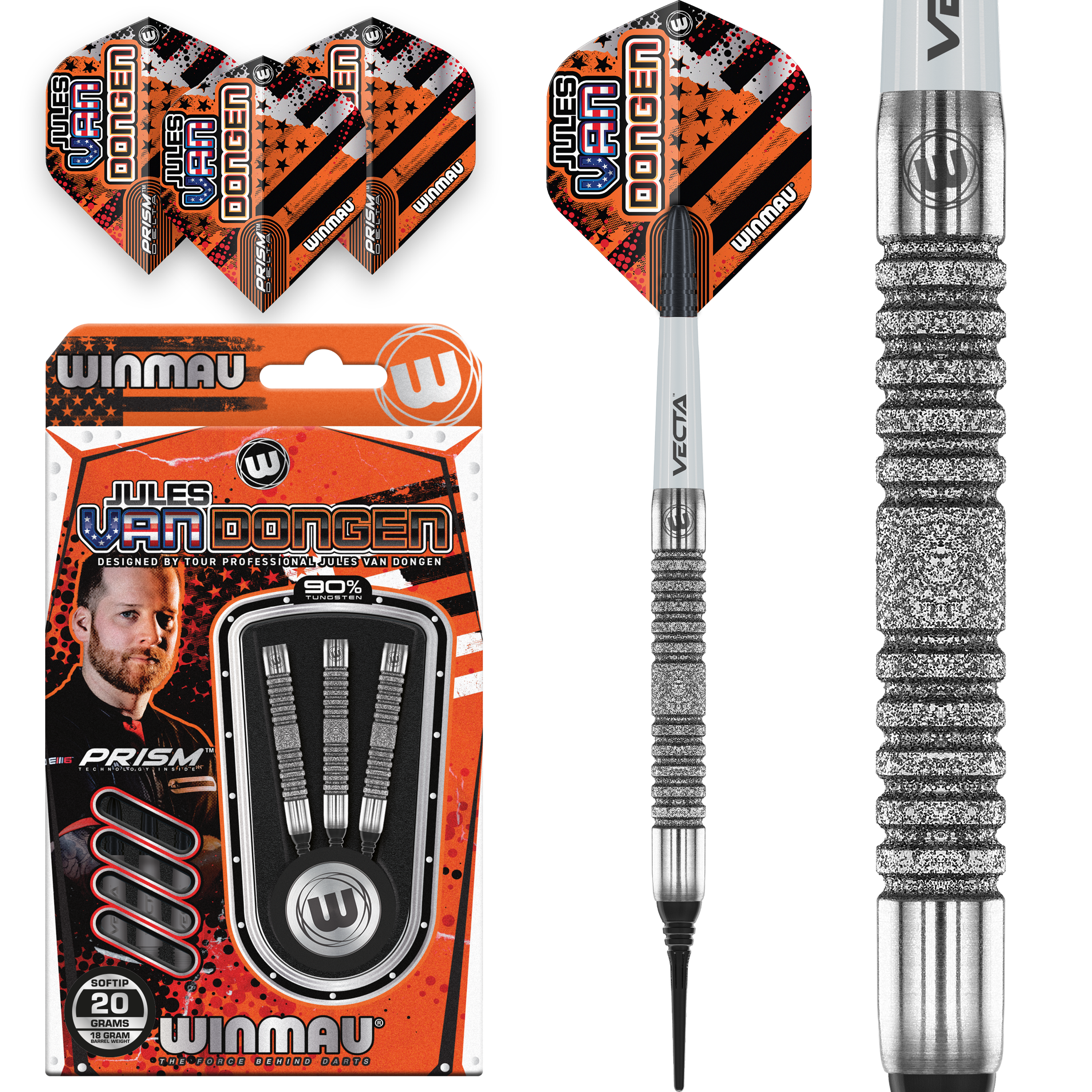 Winmau - Jules van Dongen - Softdart