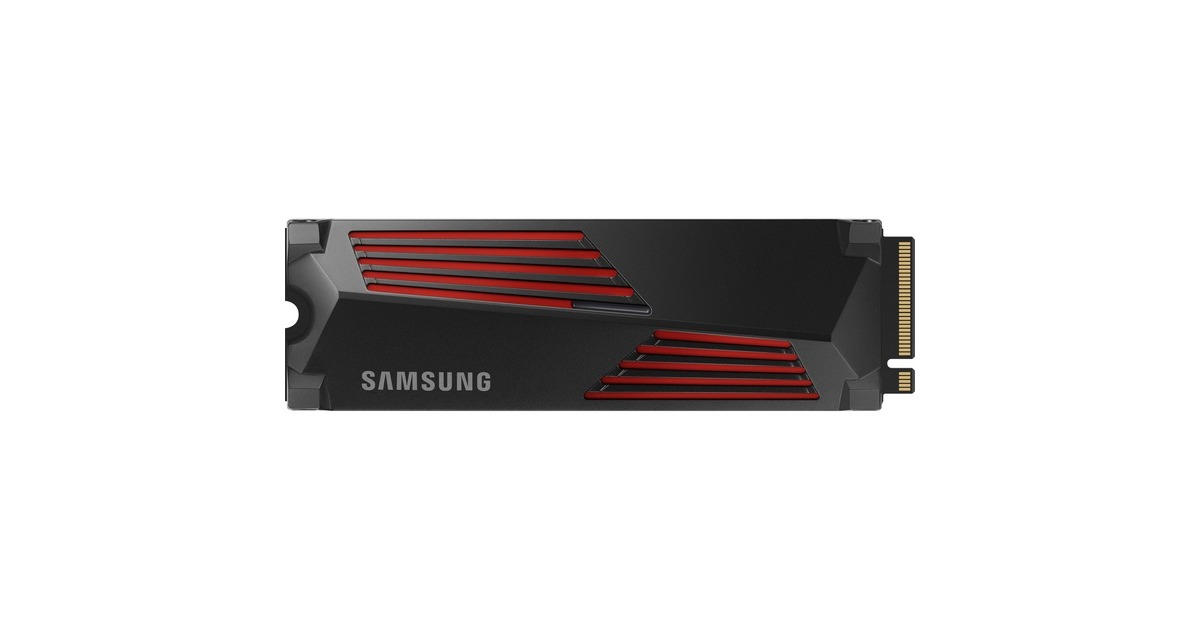 SAMSUNG990 PRO Heatsink 1 TB SSD  (PCIe 4.0 x4, NVMe 2, M.2 2280, RGB leds)