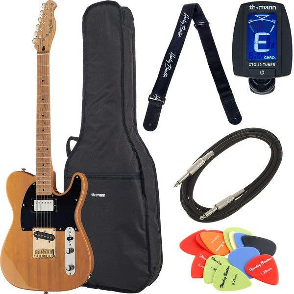 Harley Benton TE-53KR BL Tribute Seri Bundle
