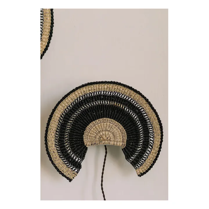 Golden Editions Applique Admirador tissé à la main  | Bleu marine