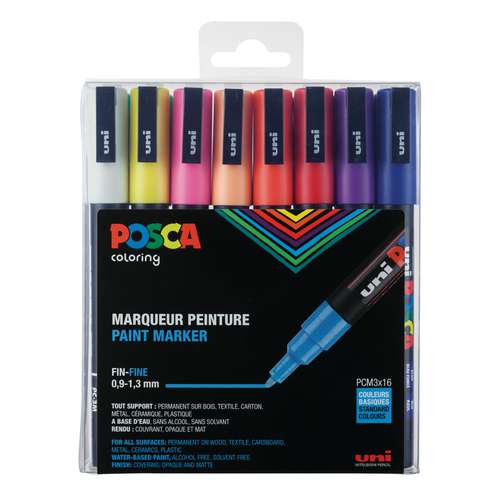 UNI POSCA PC-3M Marker-Sets