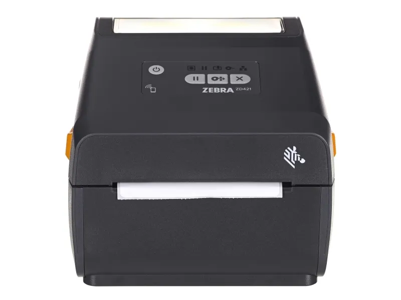 Zebra ZD421d - Etiketprinter - direkte termisk - Rulle (10,8 cm) - 203 dpi - op til 152 mm/sek. - USB 2.0, USB vært, LAN - grå