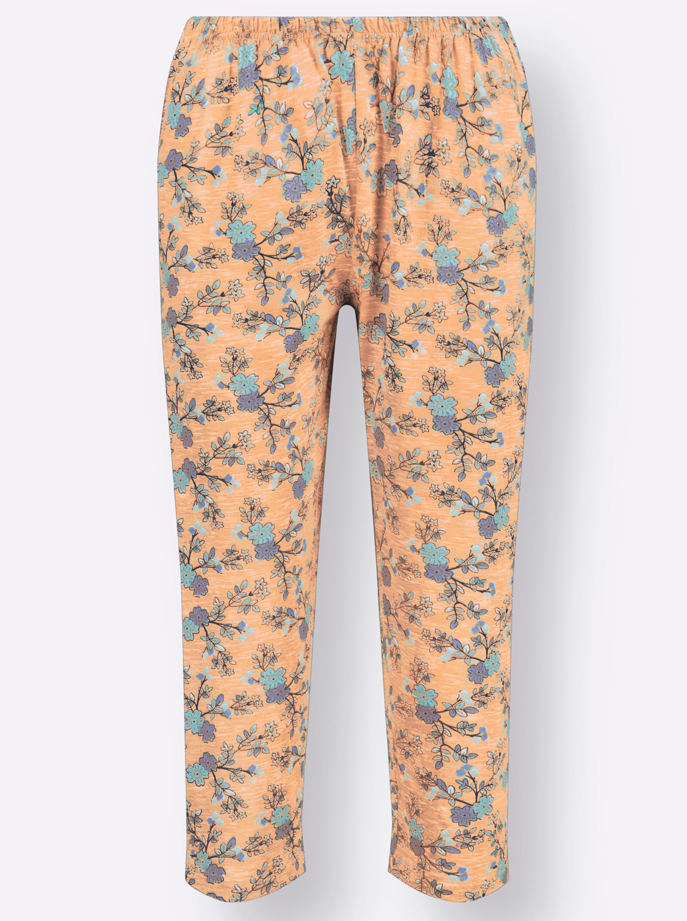 wäschepur Schlafanzüge in orchidee + apricot