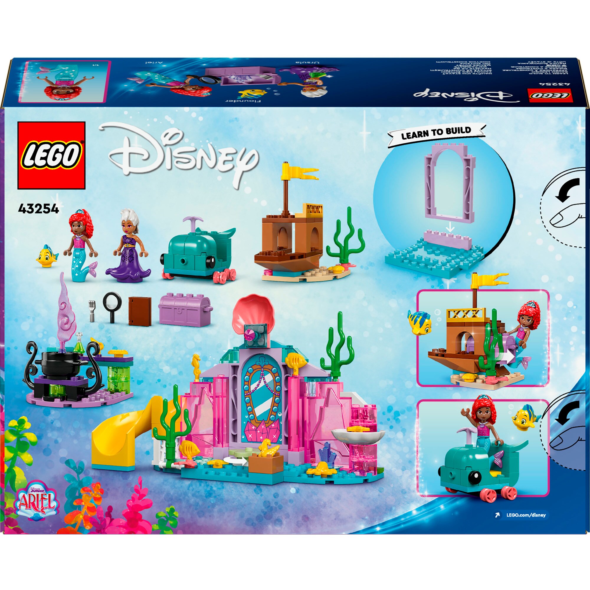 LEGO Konstruktionsspielzeug Disney Princess Arielles Kristallhöhle