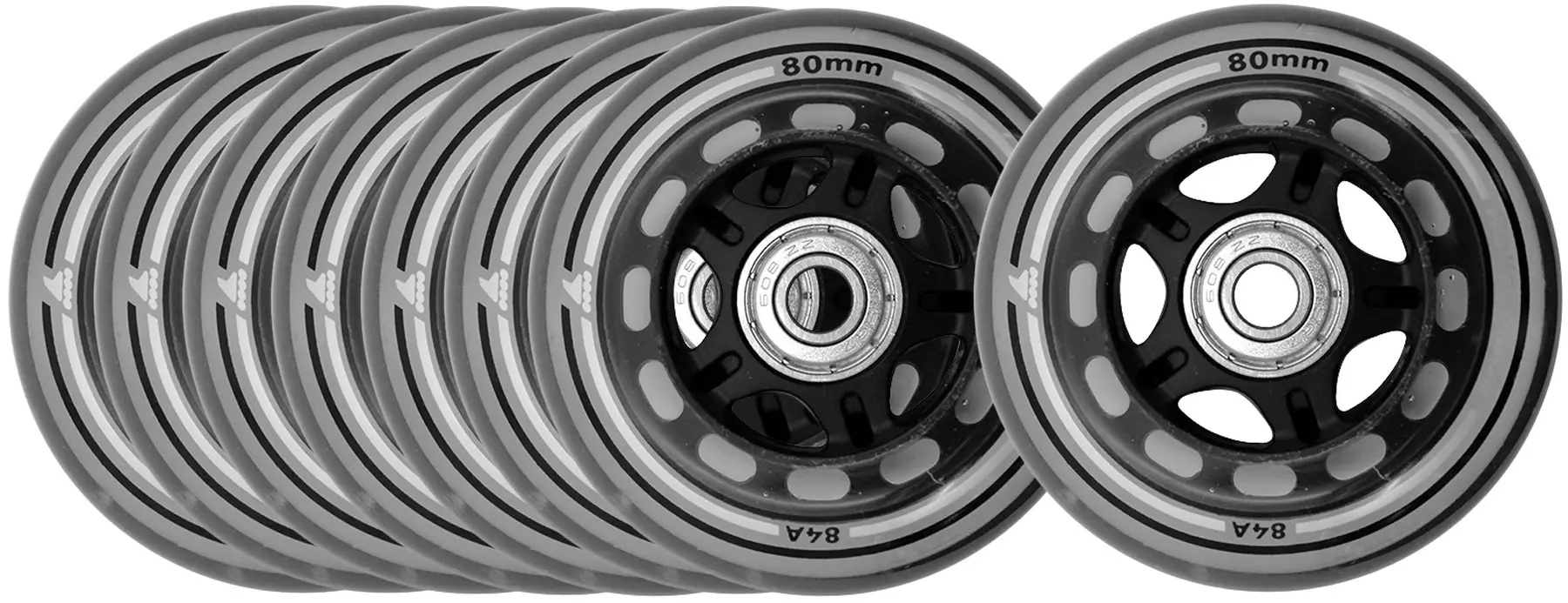 Rollerblade XT Inliner Hjul 8-Pak | SkatePro