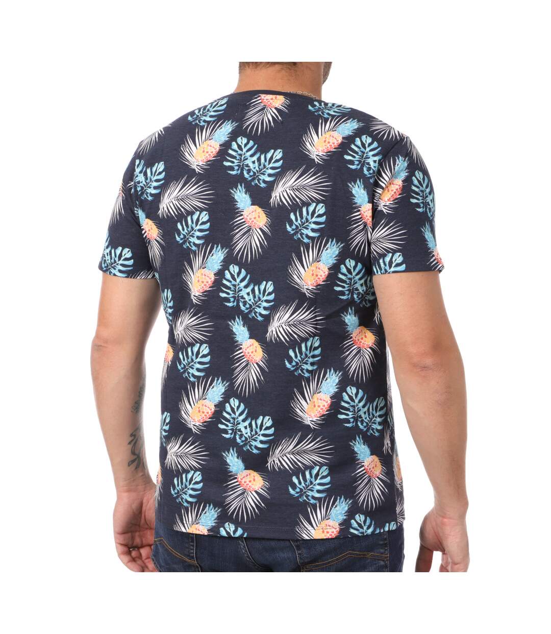 T-shirt Marine Homme Lee Cooper Oterik