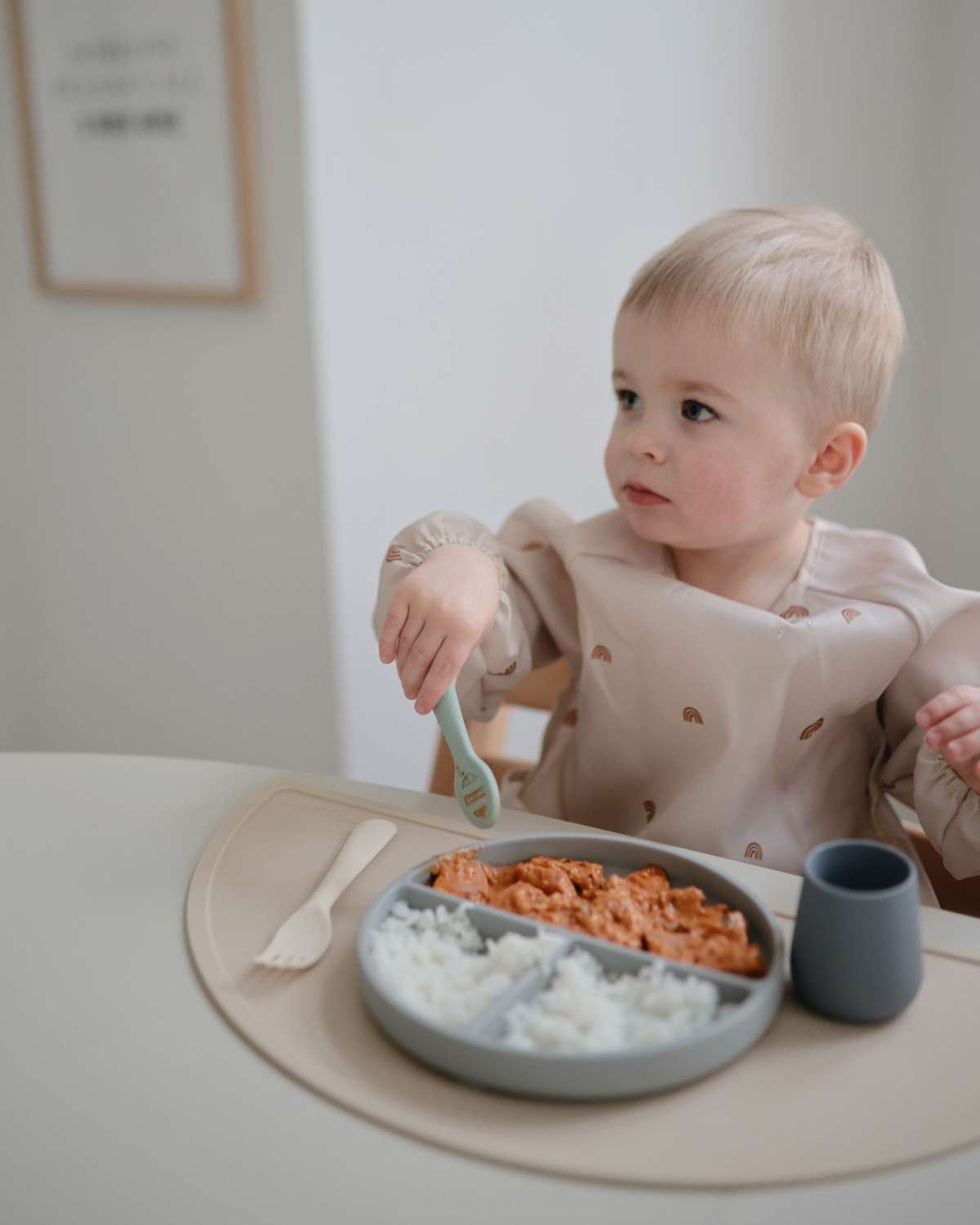 Babyskje 2pk – Silikon | First Feeding Baby Spoons