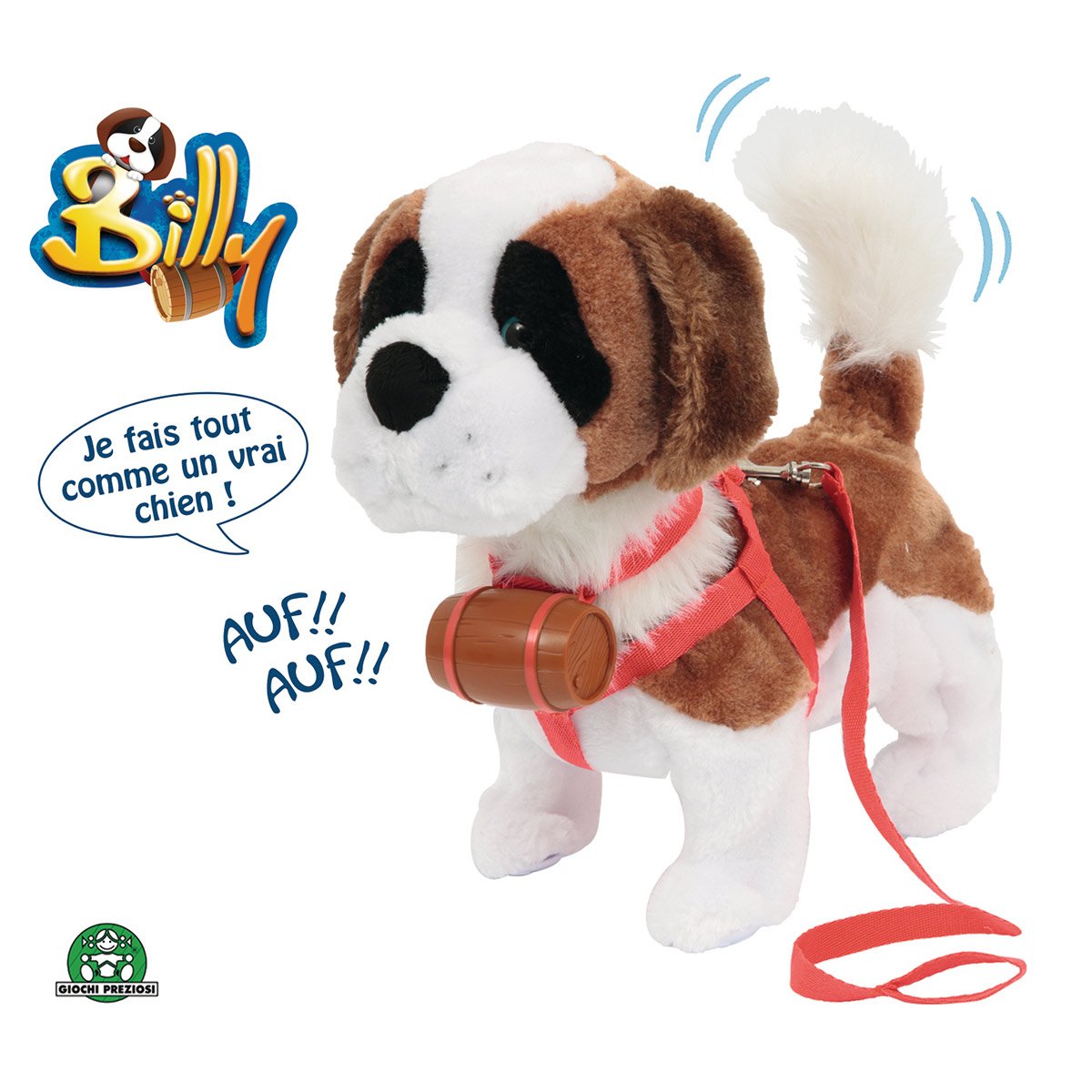 Peluche interactive Mon chien Billy