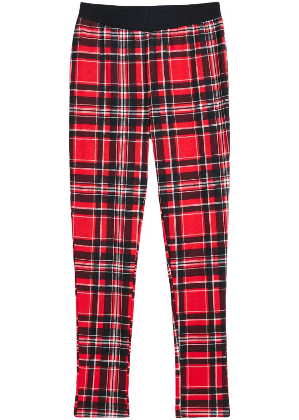 Legging thermo fille à carreaux
