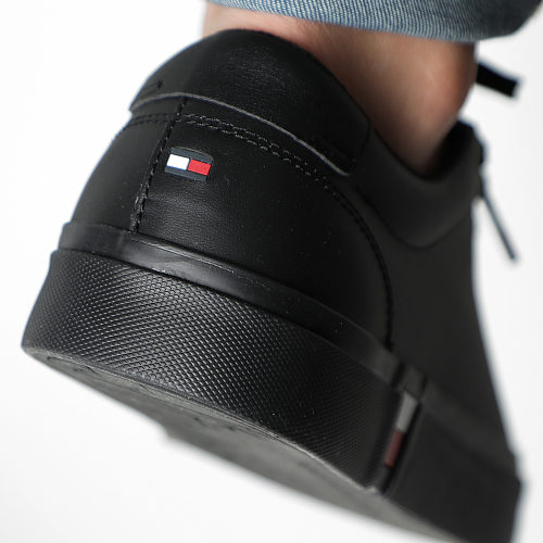 Baskets Modern Vulc Corporate Leather 4351 Black