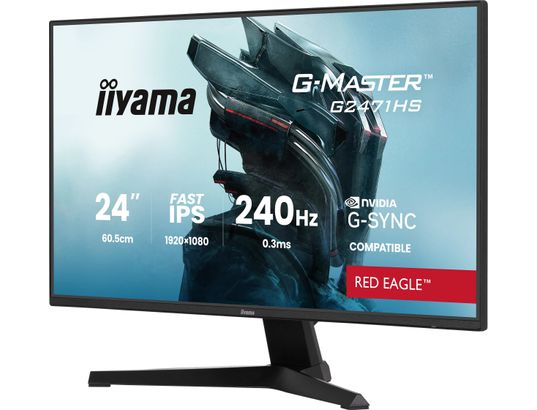 IIYAMA - Ecran 24 pouces Full HD G-Master G2471HS-B1