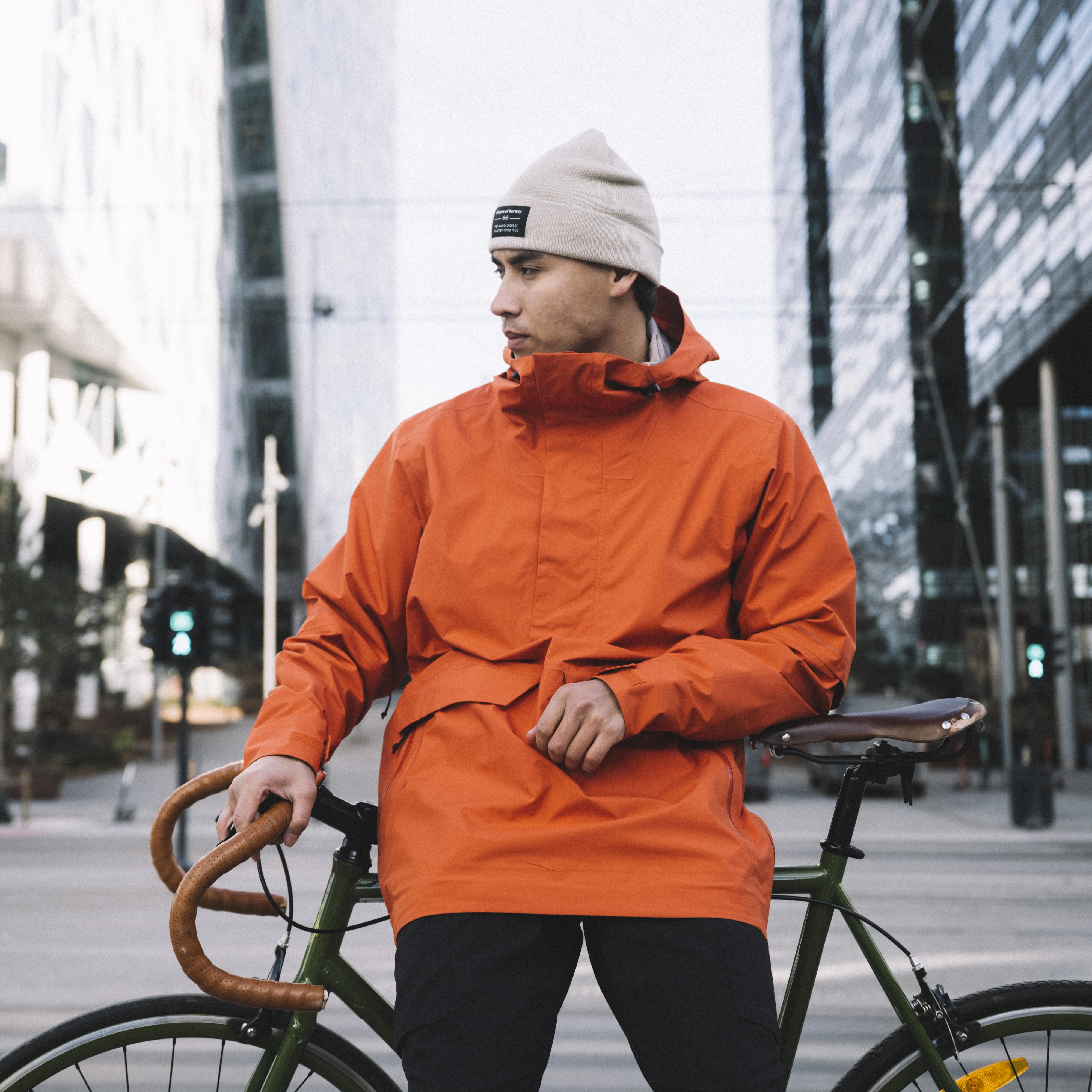Oslo Urban Anorak Brick