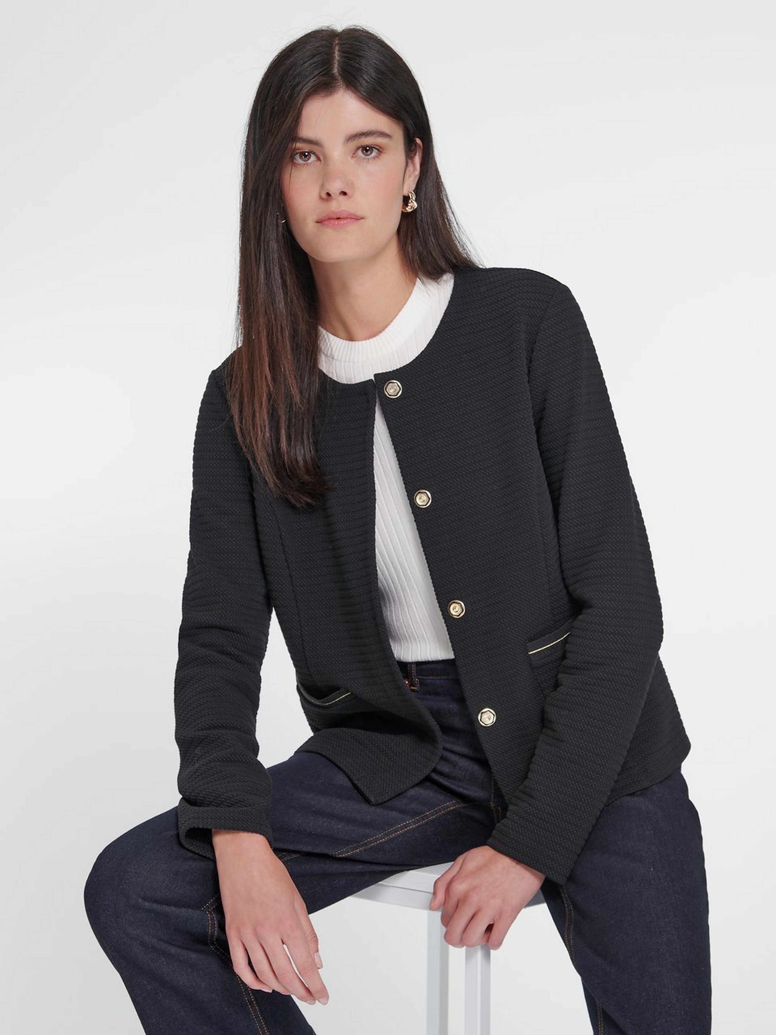 Jersey-Blazer