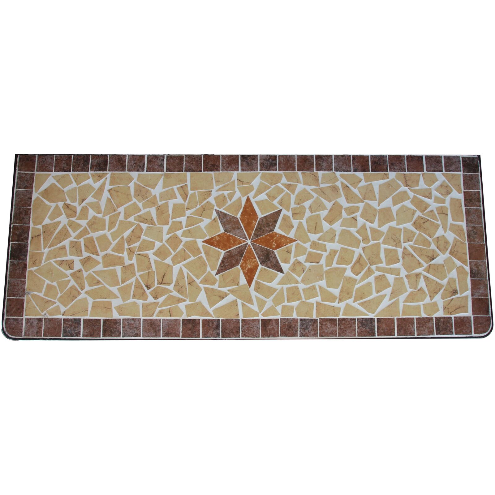 Gartenbank AMARILLO - schwarz - 115 cm