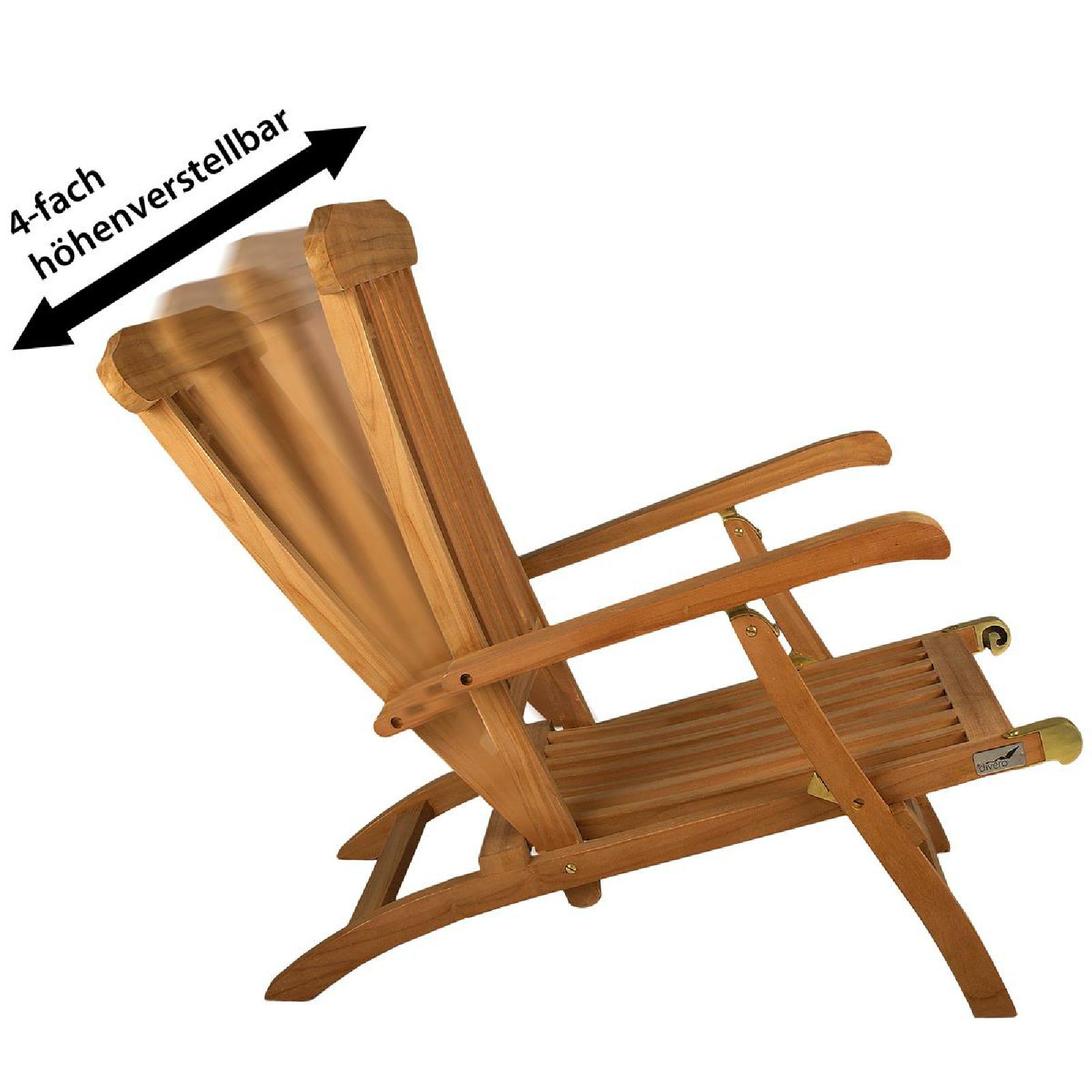 VCM Liegestuhl Deckchair 