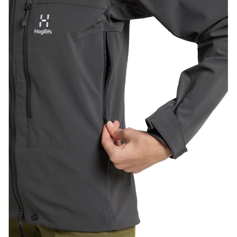Haglöfs Roc Sight SoftshellJacket Women Magnetite