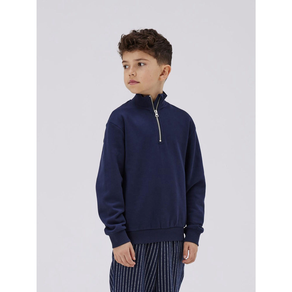 Køb Name It Navy Blazer Story Regular Sweatshirt