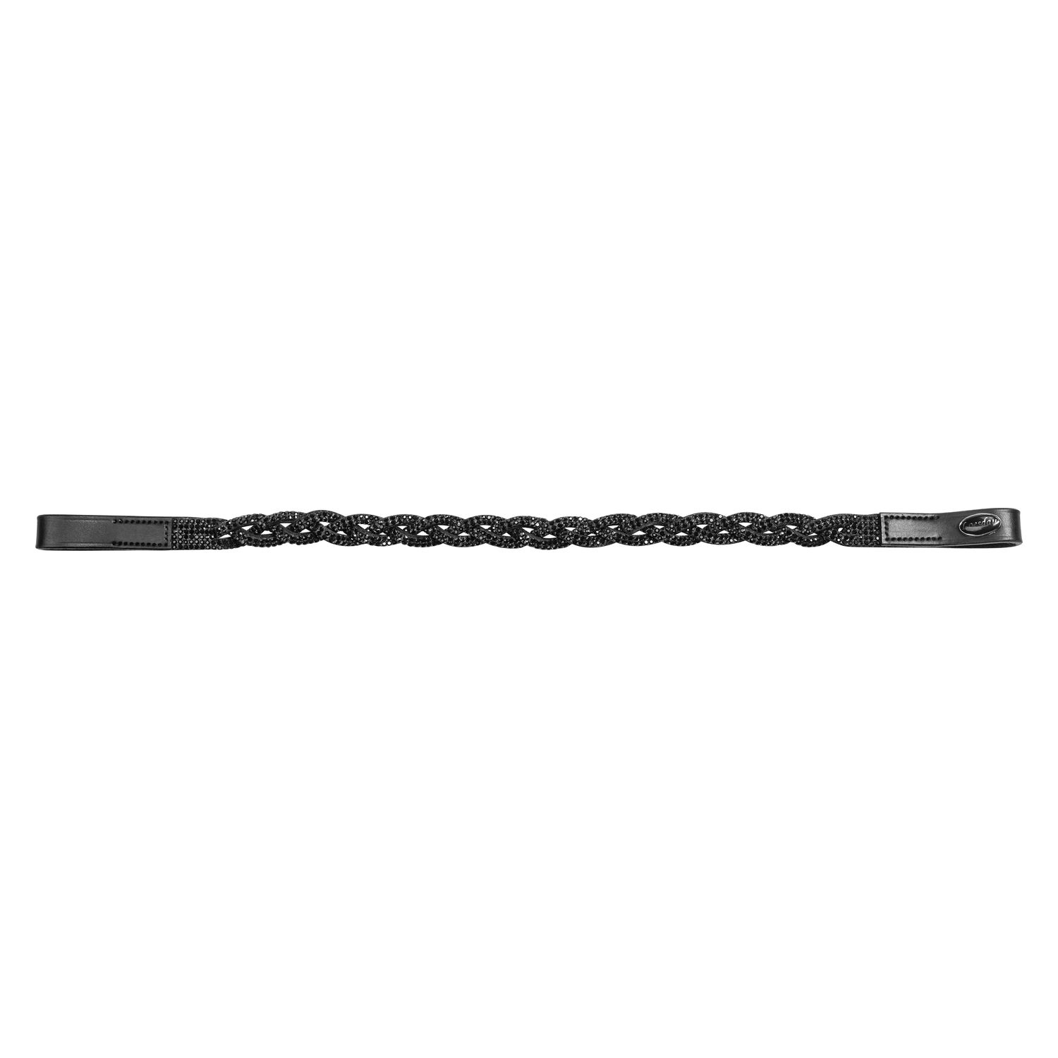 Loesdau Stirnband Strass - black - Warmblut