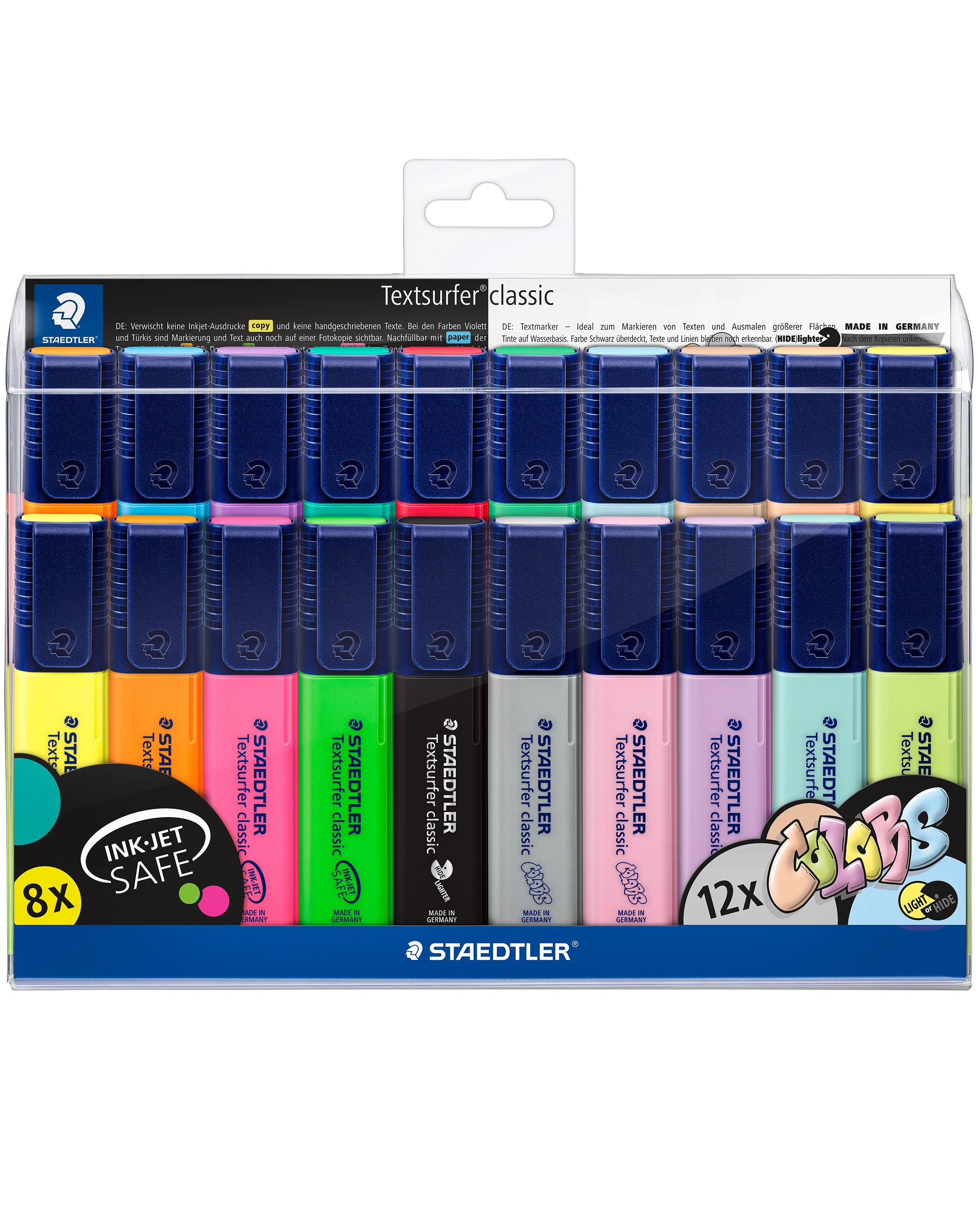 364 WP20 Textmarker Textsurfer® CLASSIC mit 20 Farben