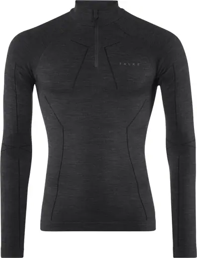 Falke Half Zip Wool-Tech Trøje Herre | SkatePro
