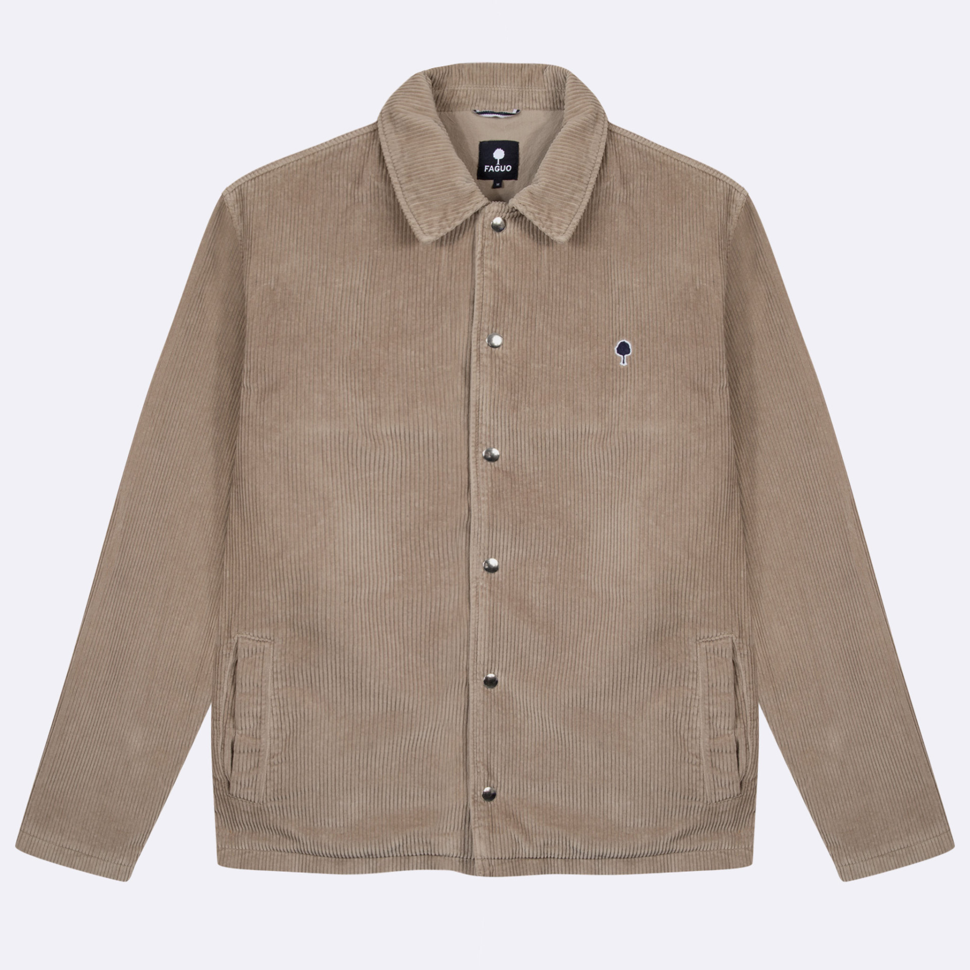 Veste velours côtelé beige clair coton - modèle Sologne