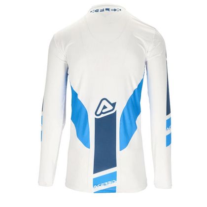 Maillot cross Acerbis X-FLEX THREE 2023 - Blanc / Bleu