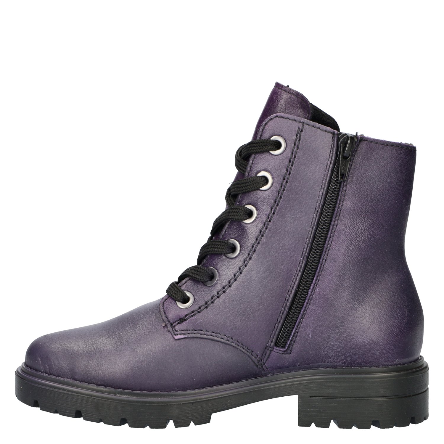 dames veterboot Rieker Paars