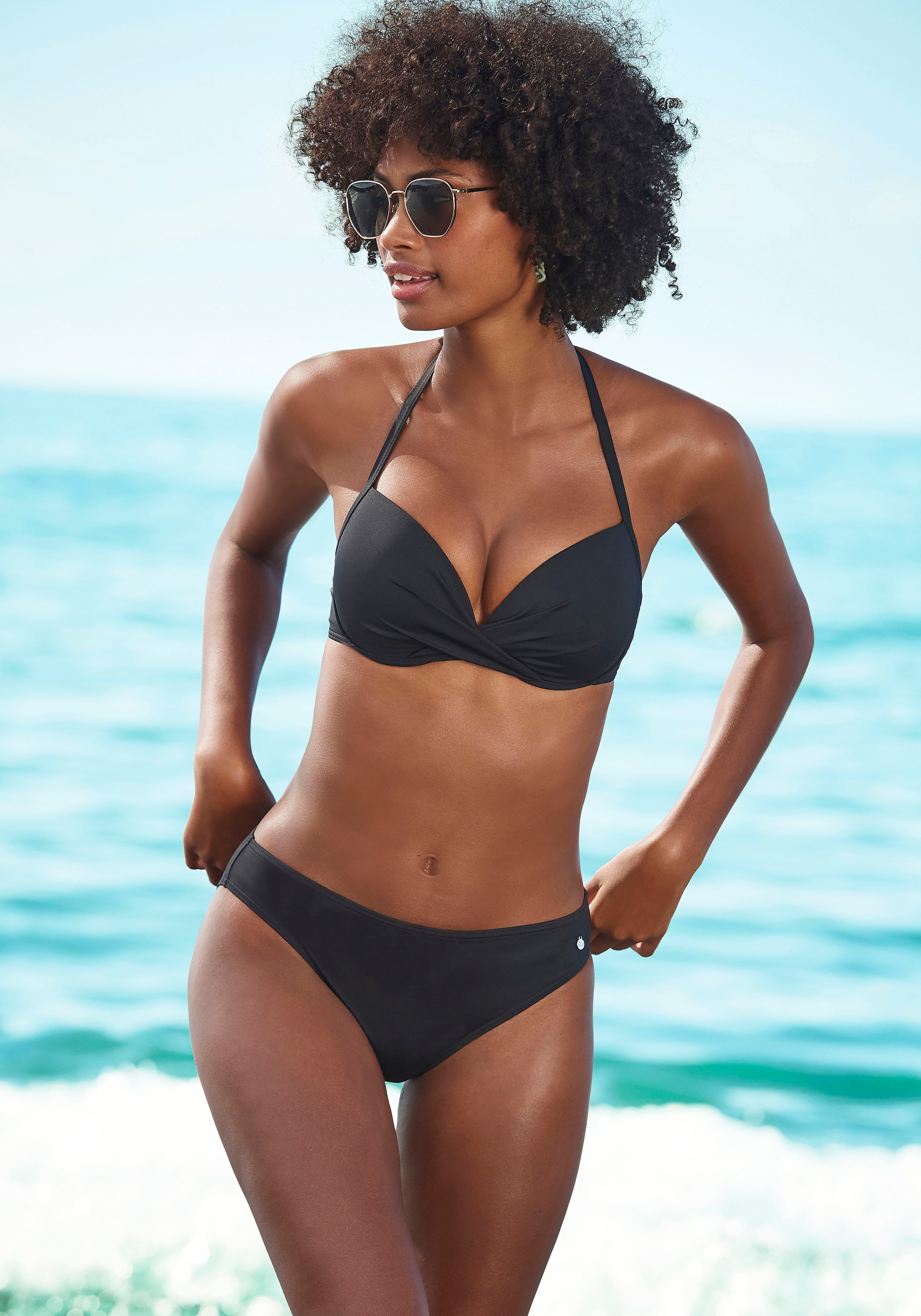 s.Oliver Bikini-Hose »Spain«, in modischen Unifarben