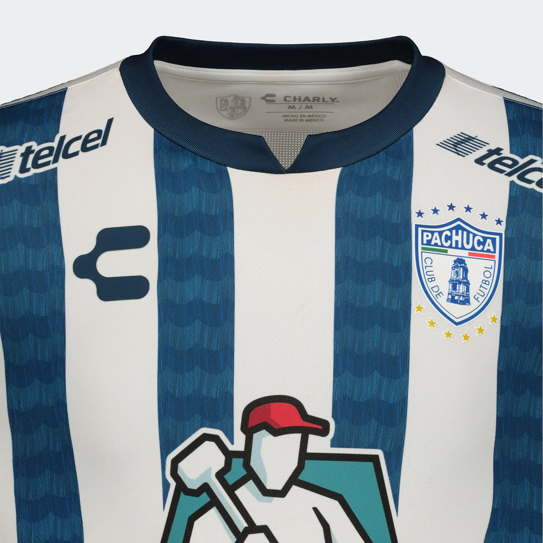 Pachuca Thuisshirt 2022   Bedrukking Lozano - Voetbalshirt Mexico