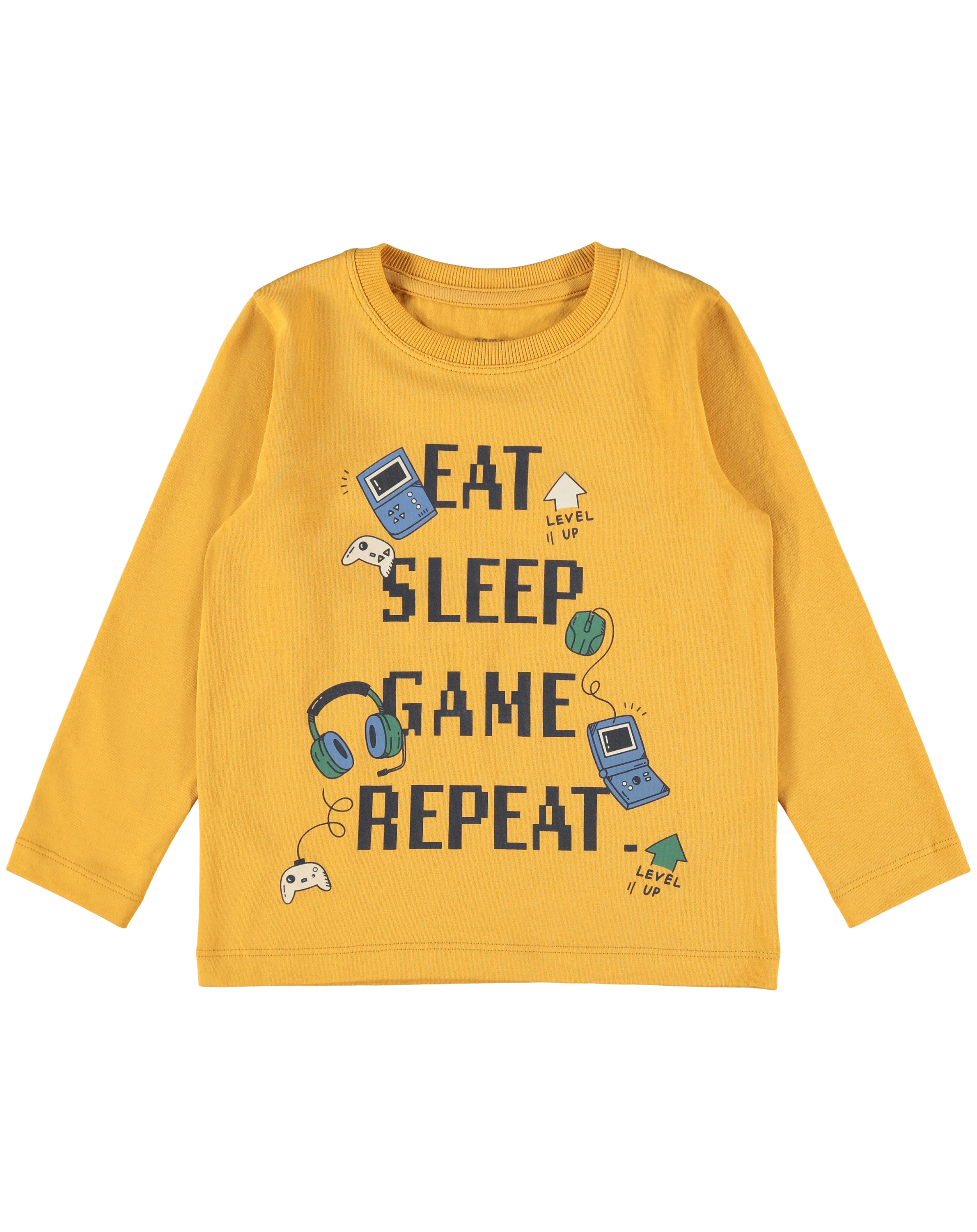 Langarmshirt NMMODIRG in sunflower