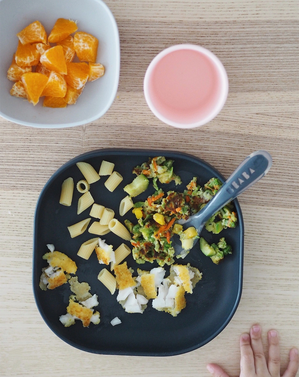 Silikon-Geschirrset BIG MEAL 4-teilig in nightblue