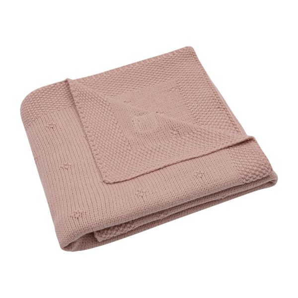 Jollein Cosy Knit Wiegdeken - 75 x 100 cm - Sea Green
